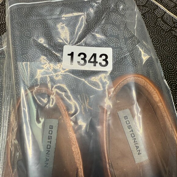 Bostonian Mens Leather Oxford Shoes Brown Size 12M - Picture 9 of 9